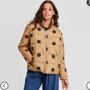 NWT! who what wear puffer jacket! (S)